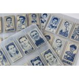 Cigarette Cards, Football, complete sets, Carreras Turf Footballers and Famous Footballers, also