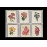 Cigarette Silks, Flowers, a selection of silks to include United Tobacco Co (S Africa) Roses (4) and