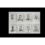 Trade Cards, Football, Barrett Famous Footballers, Series A1 (M50), complete set, (vg, viewing