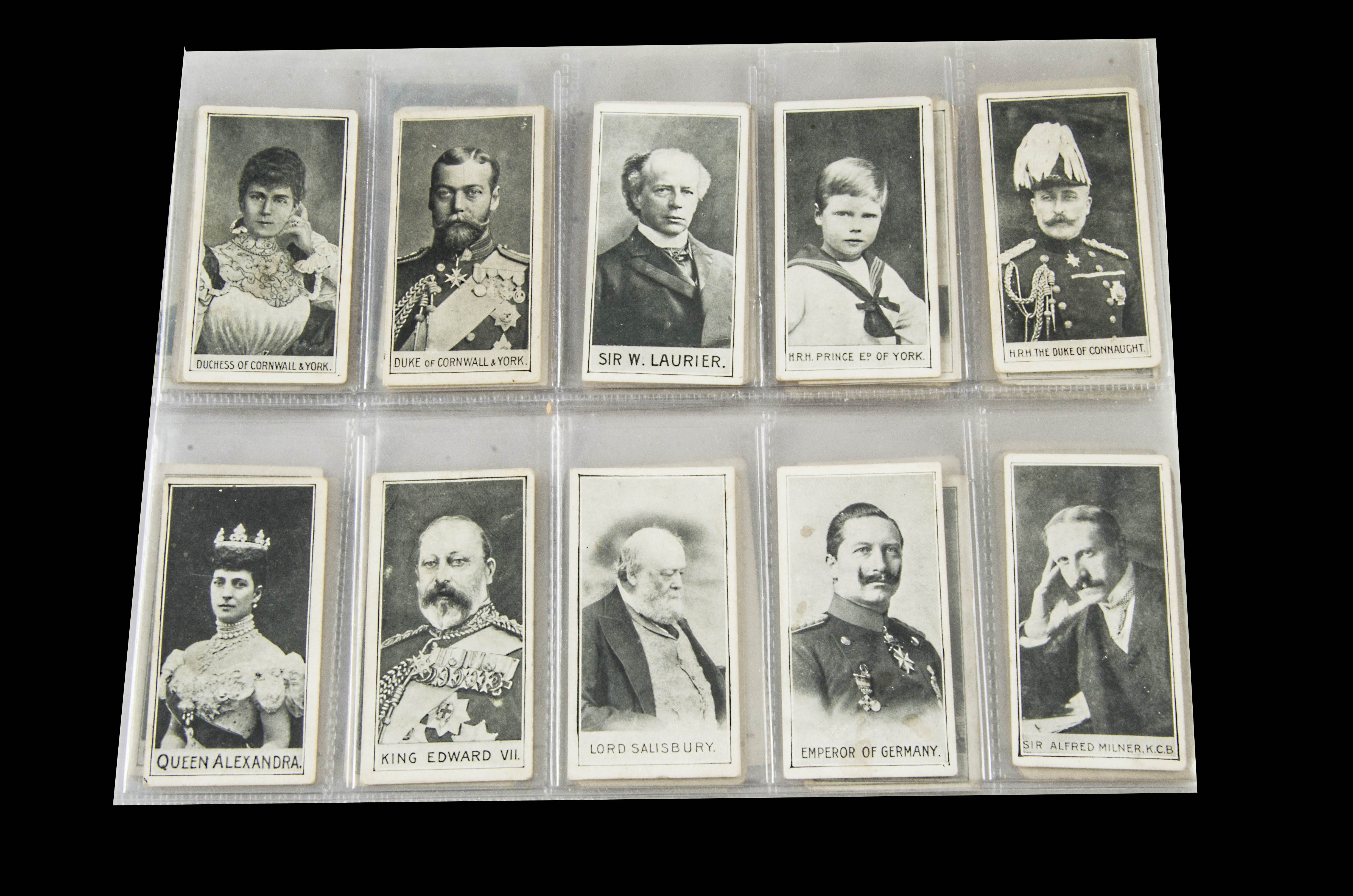 Cigarette Cards, Rarer Cards, a selection of rarer cards to include Faulkners Our Gallant