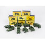 Matchbox Lesney 1-75 Series Military Vehicles, 63 Military Ambulance, 54 Saracen Carrier, 64 Scammel