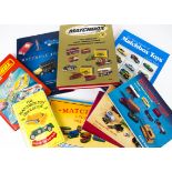 Matchbox Books, including The Encyclopaedia Of Matchbox by Mack, 50th Anniversary Edition by Scholl,