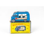 A Matchbox Lesney 47b 'Lyons Maid' Commer Ice Cream Van, blue body, scarce KGPW, in original type