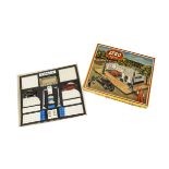 Lego 1960s 00/HO Gauge System in Play series 307 Garage Set, comprising two VW Beetles, two