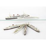 Mercator and other makers Ocean Liners and Merchant Navy 1:1200 scale and smaller metal waterline
