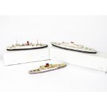 Various Len Jordan and other makers Liner and Merchant Navy 1:1200 resin Waterline Models L9