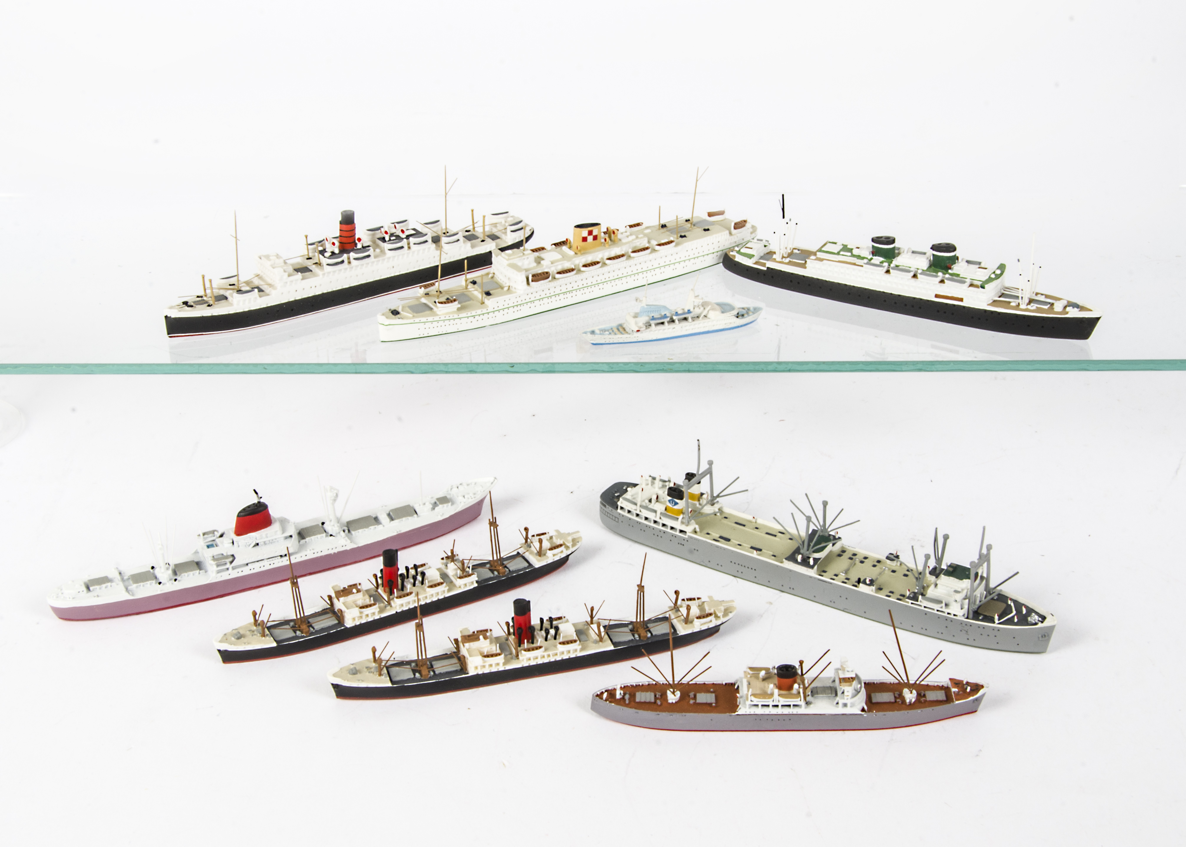 Ocean Liners and Merchant Navy 1:1200 scale and smaller metal and resin waterline models, metL, CMKR