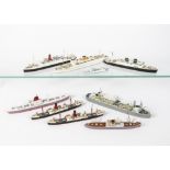 Ocean Liners and Merchant Navy 1:1200 scale and smaller metal and resin waterline models, metL, CMKR