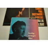 Billie Holiday LPs, nineteen albums including Lady Sings The Blues, Solitude, Lady in Satin, Songs