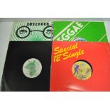 Reggae / Ska 12" Singles, twenty 12" singles with artists including Barrington Levy, Ansel