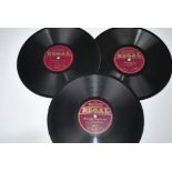 Regal & Regal Zonophone 78s, approximately three hundred of various genre and artists including