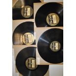 Vocalion Label 78s approximately thirty 10" black and brown issues including Ben Selin, Bob Monte,