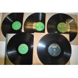 Zonophone Label 78s, approximatlety fifty 10" of mixed genre including Clarkson Rose, Geo