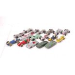 Dinky Competition Models, A post-war collection of playworn/restored/repainted vehicles including,