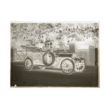 Half-Plate Glass Negatives of Early Motoring Interest, Darracq 20/32 four-cylinder four-seat open