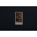 Portrait Cartes-de-Visite of Ladies, Britain and Europe, 1860s (apx 150) and regional costume,