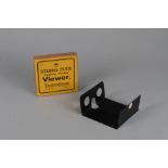 Magic Lantern Slides, wood-mounted slipping slides, one repaired (2), toy chromolitho slides