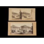 French Topographical Stereo Cards, mainly Paris, including similar views of La Bourse (2),