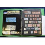 A collection of World stamps, with six albums and stock books and a ring binder, very varied, some