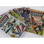 Vintage US Comics / Justice League America, sixteen Justice League America comics from the 1960s