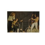 Led Zeppelin Posters, four Led Zeppelin Posters from the early 1970's, including Pace