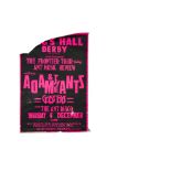 Adam & The Ants Poster, Kings Hall, Derby, 4th Dec 1980, from the Frontier tour, 20"x 30" overall