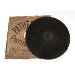 Pathé Concert record, 15155/6, orchestral, paper labels, in cover