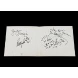 Beatles / Signed Birthday Card, Birthday card signed by all four Beatles to the vendor on her 16th