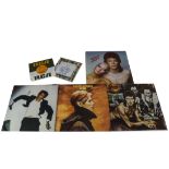 David Bowie, collection of ten Vinyl albums, one 12" and sixteen 7" singles plus a CD and Cassette