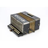 Hohner Accordion, Double-Ray 'Black Dot' Hohner accordion - appears to be in good working order with