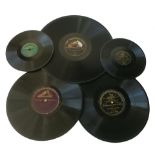 Harry Lauder: 76 10-inch and 51 12-inch records, G & T, HMV, Zonophone & Victor, most in albums; and