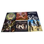 Motorhead / Rock / Colured Vinyl, five albums and four 12" singles including colured vinyl