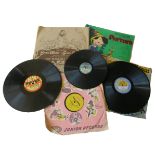 Children's records, twenty-one 12-inch and 54 10-inch (75)