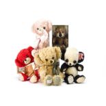 Five Merrythought limited edition Cheeky bears, Little Alfonzo 122 of 2000; Koala 147 of 500 with