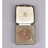 A Royal Mint bronze NRA medal for Special Distinction from the Kings Trophy Competition, medal