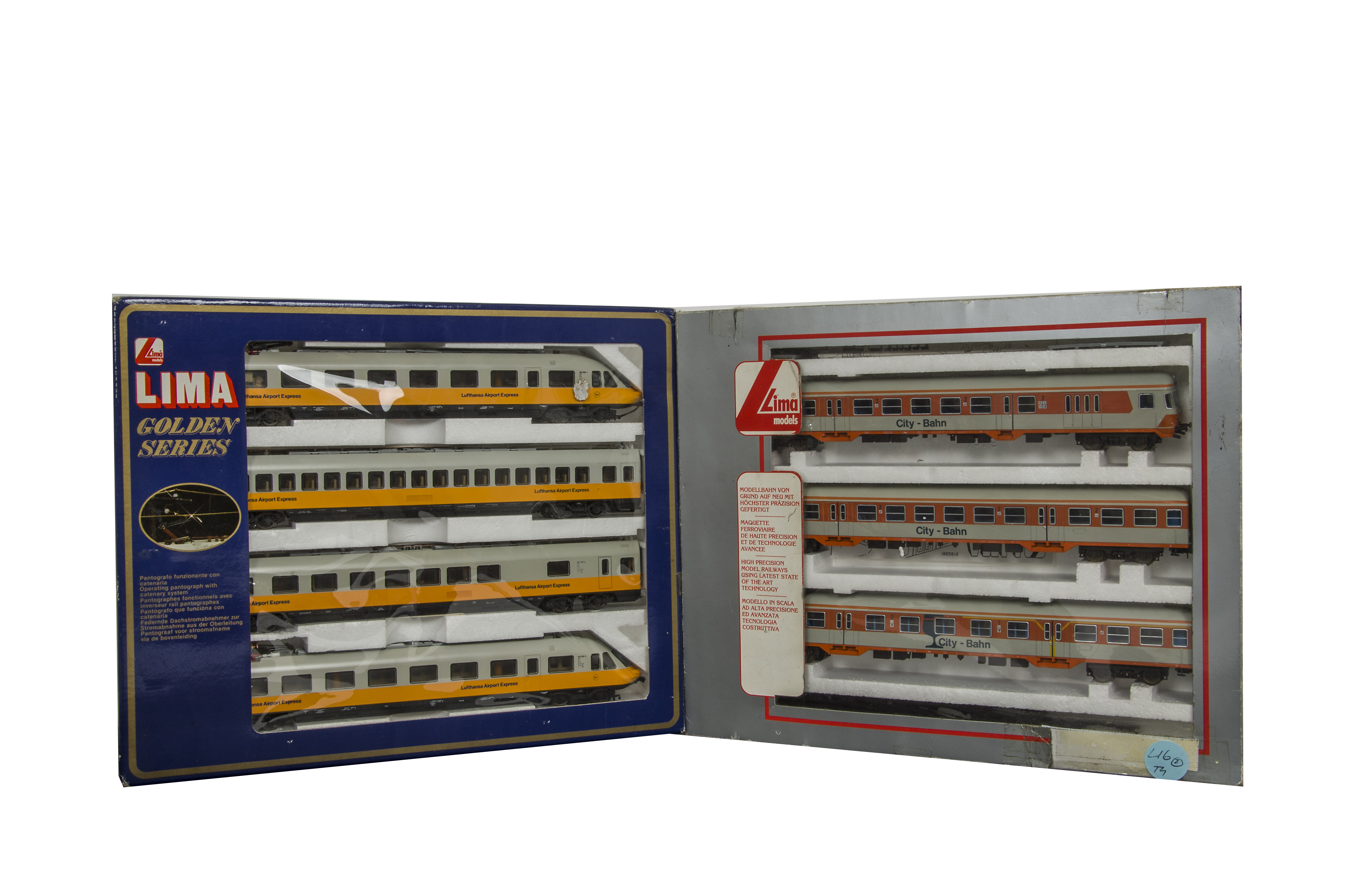 LIMA N 123909 Lufthansa Airport Express BR 403 Set 4-teilig DB Analog in OVP EUR 66,00 - FR