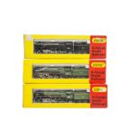 Hornby Minitrix N Gauge Locomotives and Tenders, a trio of BR models comprising, N203 4-6-2 '