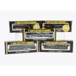 Graham Farish N Gauge Locomotives with Tenders, five BR models all in green livery, comprising, No