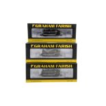 Graham Farish By Bachmann N Gauge Locomotives, a trio of Pannier Tank models, comprising No 371-986,