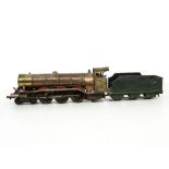 An O Gauge Live Steam 4-6-0 Locomotive and Tender Project, to unknown design but in the style of