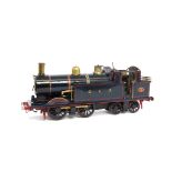 A Vintage Gauge 1 Live Steam Spirit-Fired Great Eastern Railway 0-4-4 Tank Locomotive, possibly by