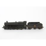 A Finescale O Gauge Ex-GWR 28xx Class 2-8-0 Locomotive and Tender from Unknown Brass Kit, apparently