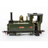 An Archangel Models Gauge 1 Narrow Gauge Live Steam 0-4-0 Tank Locomotive, with single inside