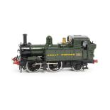 A Made-up Finescale O Gauge GWR 14xx Class 0-4-2 Tank Locomotive from Scorpio Models Kit, reasonably