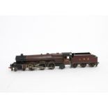 A Bassett-Lowke O Gauge Clockwork 'Princess Elizabeth' 4-6-2 Locomotive and Tender, ref 3605/0 in