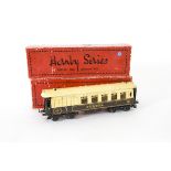 A Pair of Boxed Hornby O Gauge No 2/3 'Pullman' Coaches, comprising saloon 'Iolanthe' and brake/