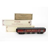 Two ACE Trains O Gauge 2/3-rail Individual C/13 BR Mark 1 Coaches TPO Coach and Darstaed 'Stove'