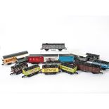 Lima O Gauge 2-rail Freight Stock, comprising 2 'Toad' Brake Vans, 7 different private owner coal