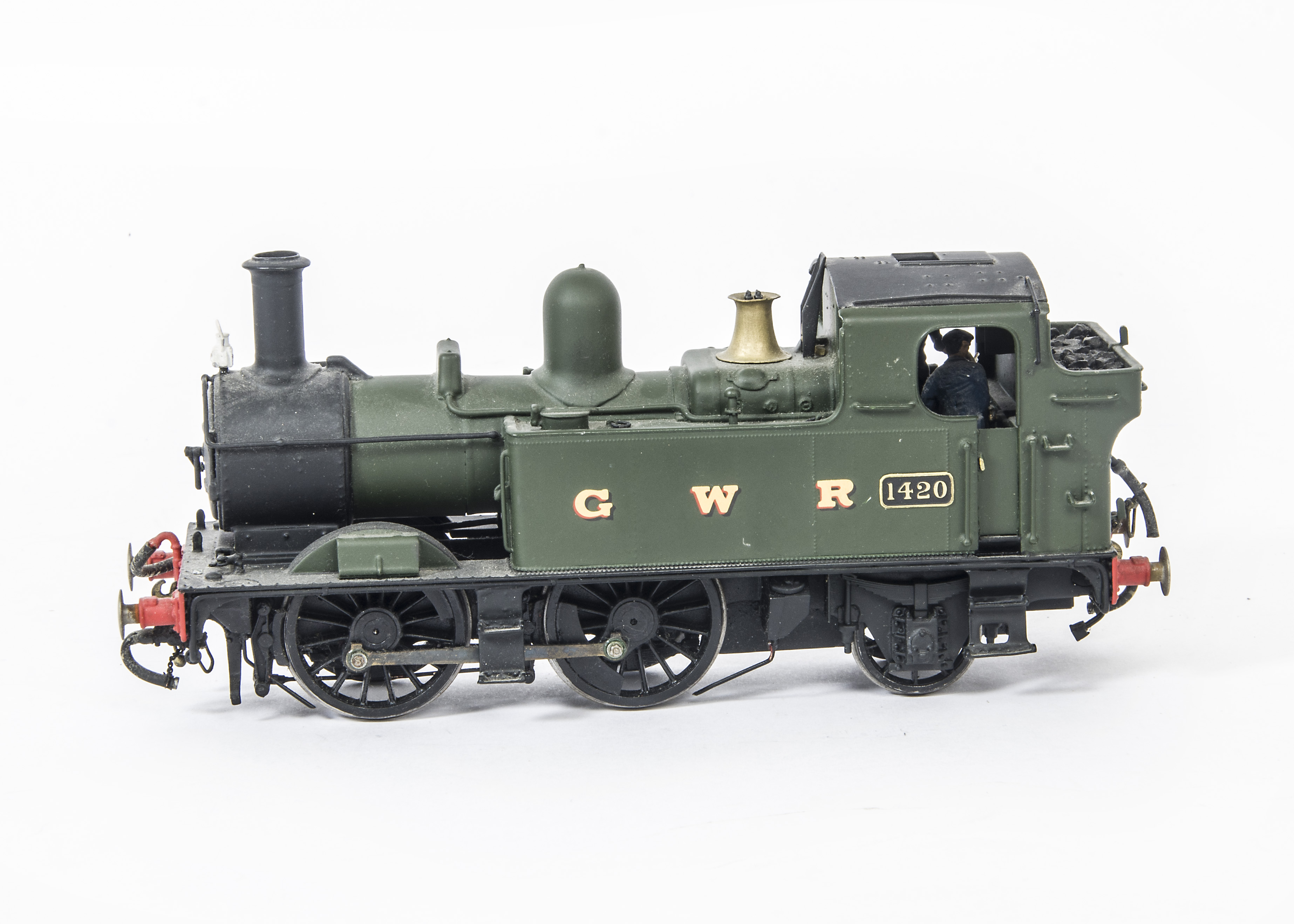 A Finescale O Gauge Kit-built GWR 14xx Class 0-4-2 Tank Locomotive, nicely-made and finished in matt