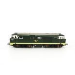 A Heljan Finescale O Gauge BR (WR) 'Hymek' Class Diesel Locomotive, ref 3580, in BR two-tone green